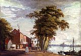 Tavern Canvas Paintings - The Spread Eagle Tavern, Millbank